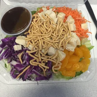 Chinese chicken salad- so pretty!