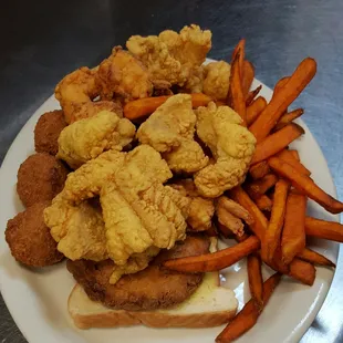 food, oysters and mussels