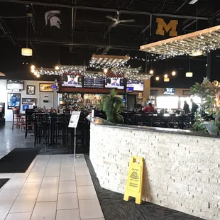 a view of the bar