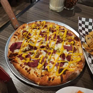 Pastrami Pizza