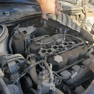 Disconnected engine