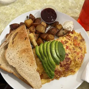 California Breakfast Omelette