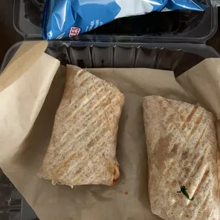 Buffalo Chicken Wrap.