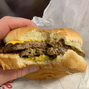 Giant Double Cheeseburger