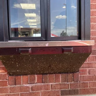 Ewww. So disgusting that it ruined my meal. I usually love the food, but I had never been through the drive-thru.