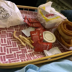 It's supposed to be  my order of fries