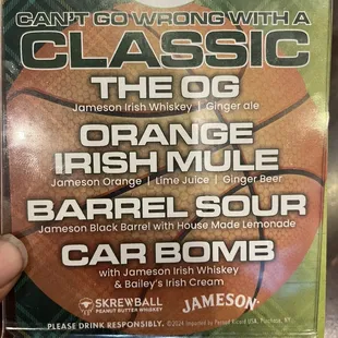 Saint Patty&apos;s Day drink specials