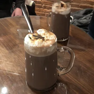 Hot Cocoa with Vanilla Vodka drink