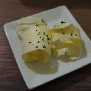 a plate of food on a table