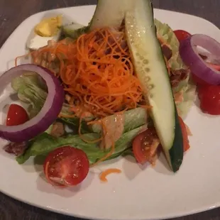 Wedge side salad w/ Cajun ranch