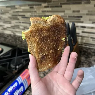 Avocado Toast was horribly burnt and bland