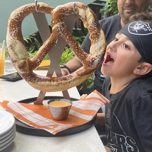 Delicious pretzel
