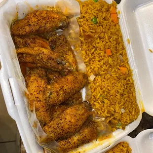 Hot Lemmon pepper wings