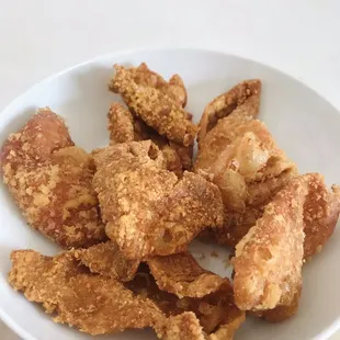 Chicken cracklings