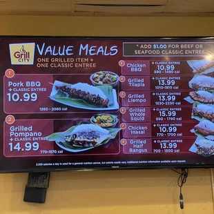 Value Combo Meals