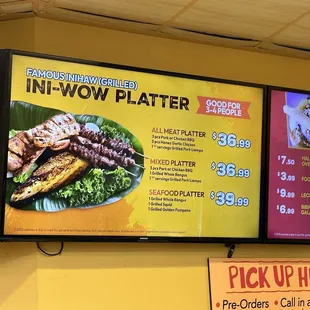 Grill City menu 7/2024