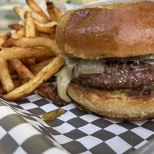 1/2 lb. Waste Em All Burger Combo