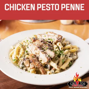 Chicken Pesto Penne
