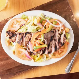 Our New York Steak  salad is delicious, fresh and perfect for those days  when you just want something a bit lighter!