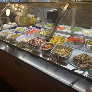 interior, salads