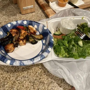 For about $20 I would expect much more food. Very small portions.