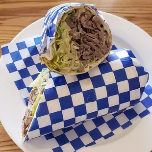 Lamb & Beef Gyro Wrap