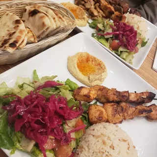 Chicken Shish Kebab Tray