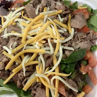 Tri tip salad