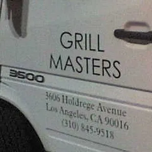 the side of a white van