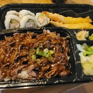 beef Bento box