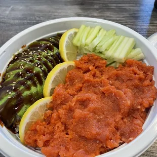 spicy tuna bowl