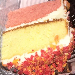 Strawberry Crunch Cake