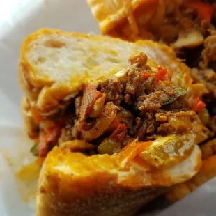 Why is it so oily, never had an oily Philly cheesesteak before