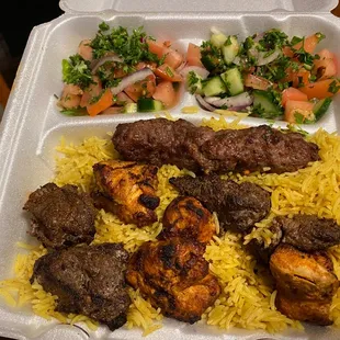 Combo Kebab Platter