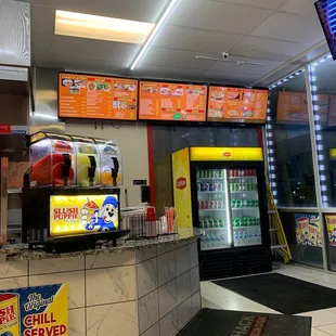 Entry and menu
