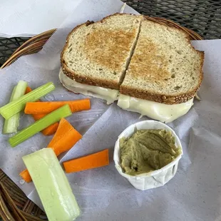 Turkey &amp; Pesto &amp; Veggies &amp; Hummus