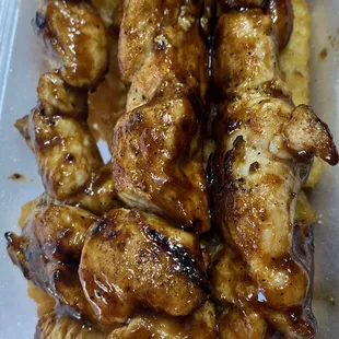 Chicken kebabs