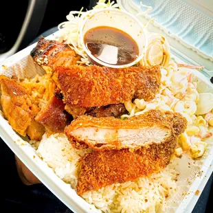 Chicken &amp; Katsu combo!