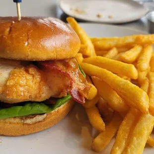 Honey Habanero Fried Chicken Sandwich