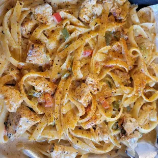 Cajun Chicken Alfredo