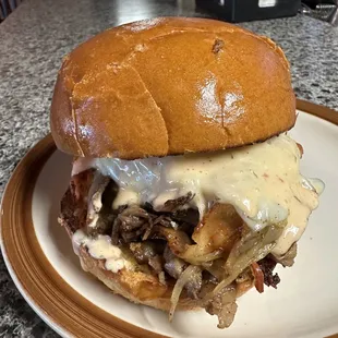 Brisket Smokehouse Sandwich