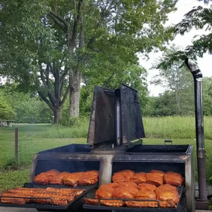 outside, ribs