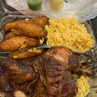 My awesome lunch Pollo a la Brasa