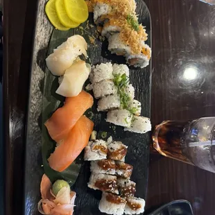 Sushi and nigiri