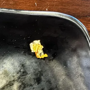 Strange piece of plastic that I found in my squid salad