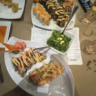 The spread