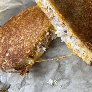 a grilled cheese sandwich