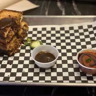 Grilled cheese with pulled pork!!!