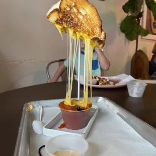 The A Night in Amsterdam Sandwich with Tomato Basil Soup