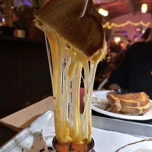 A Night in Amsterdam Sandwich Tomato Basil Soup